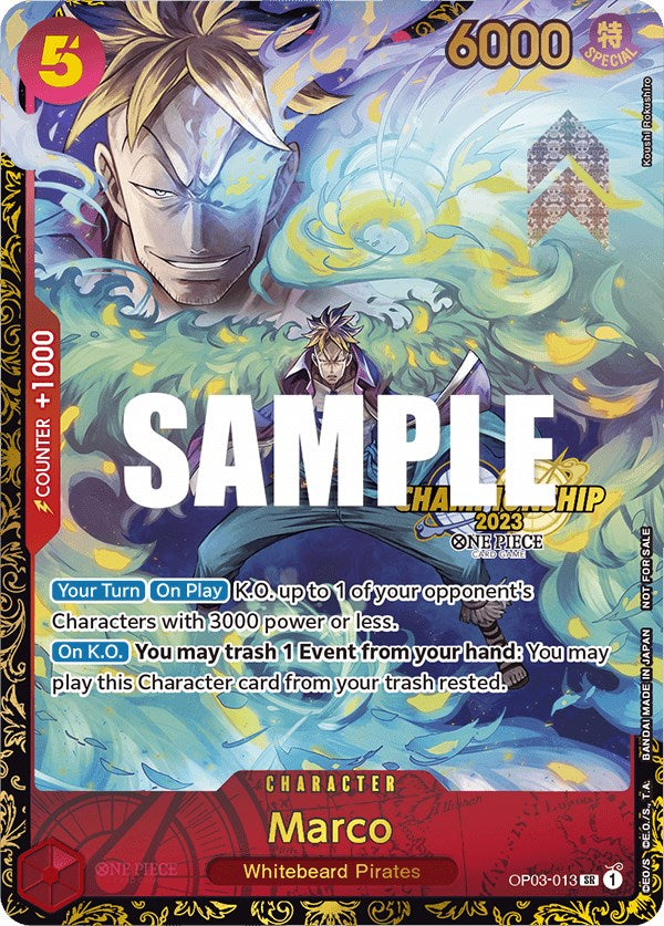 Marco (Championship 2023) [One Piece Promotion Cards] | Card Merchant Takapuna