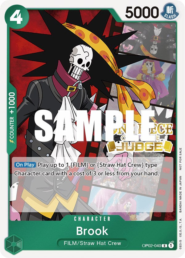 Brook (Judge Pack Vol. 2) [One Piece Promotion Cards] | Card Merchant Takapuna