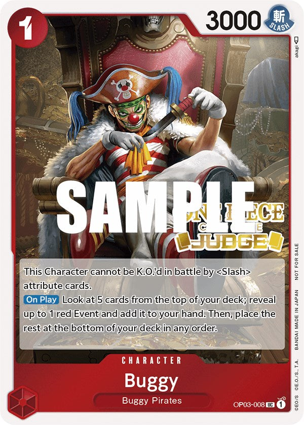 Buggy (Judge Pack Vol. 2) [One Piece Promotion Cards] | Card Merchant Takapuna