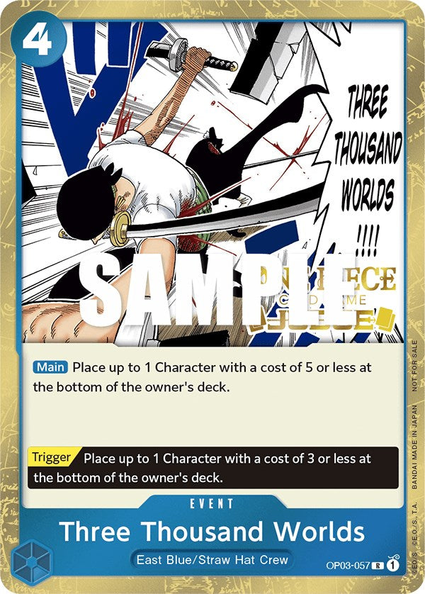 Three Thousand Worlds (Judge Pack Vol. 2) [One Piece Promotion Cards] | Card Merchant Takapuna