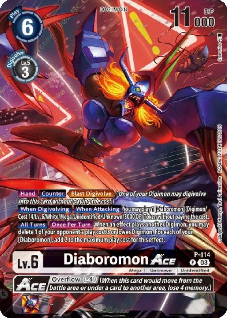 Diaboromon Ace [P-114] (Tamer Goods Set Diaboromon) [Promotional Cards] | Card Merchant Takapuna