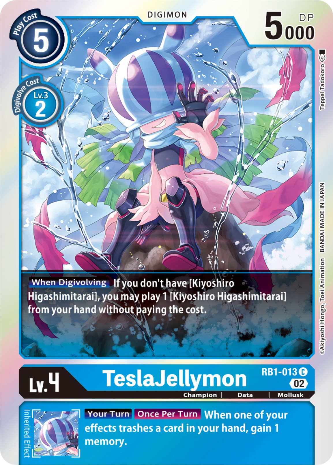 TeslaJellymon [RB1-013] [Resurgence Booster] | Card Merchant Takapuna