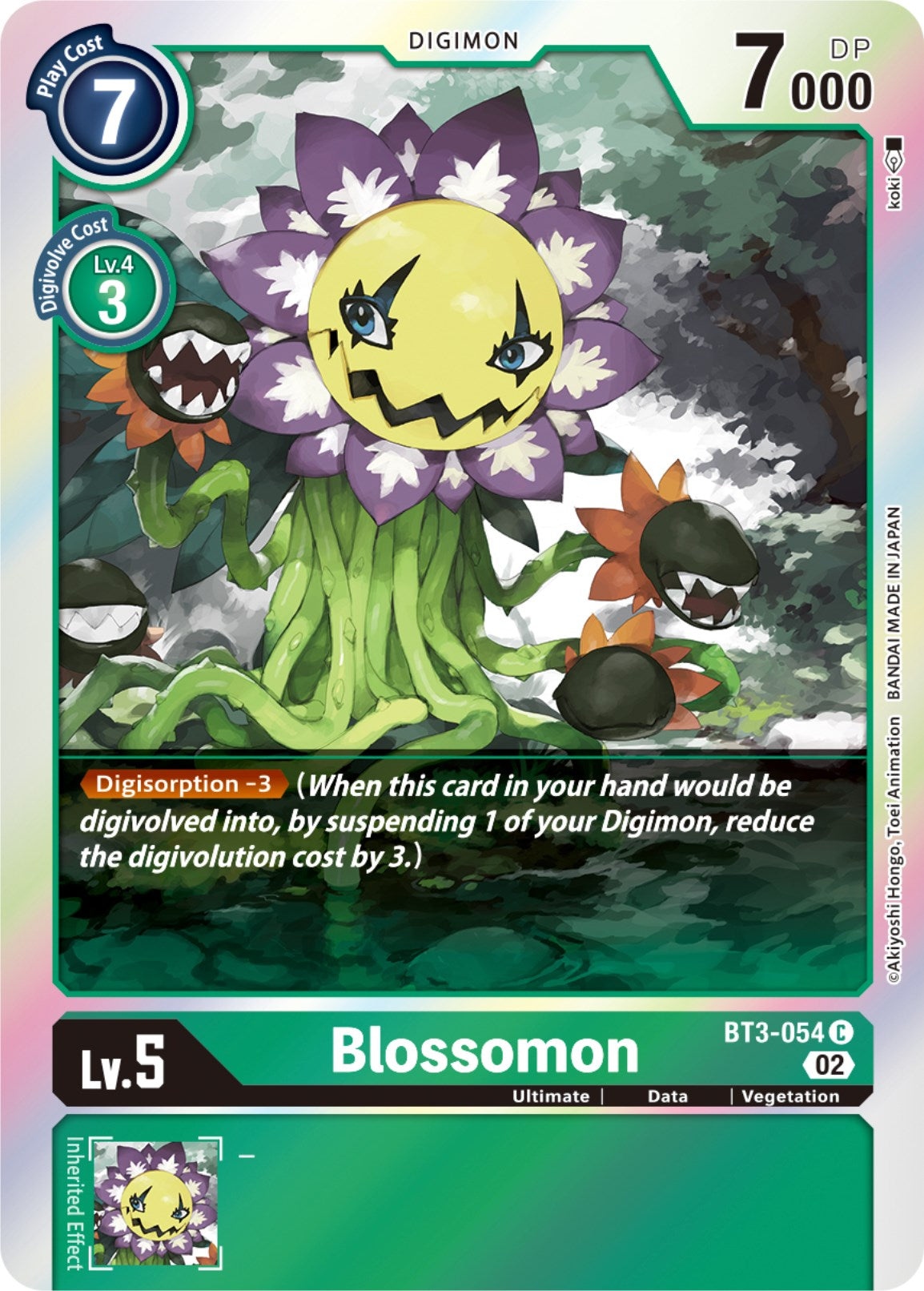 Blossomon [BT3-054] [Resurgence Booster] | Card Merchant Takapuna