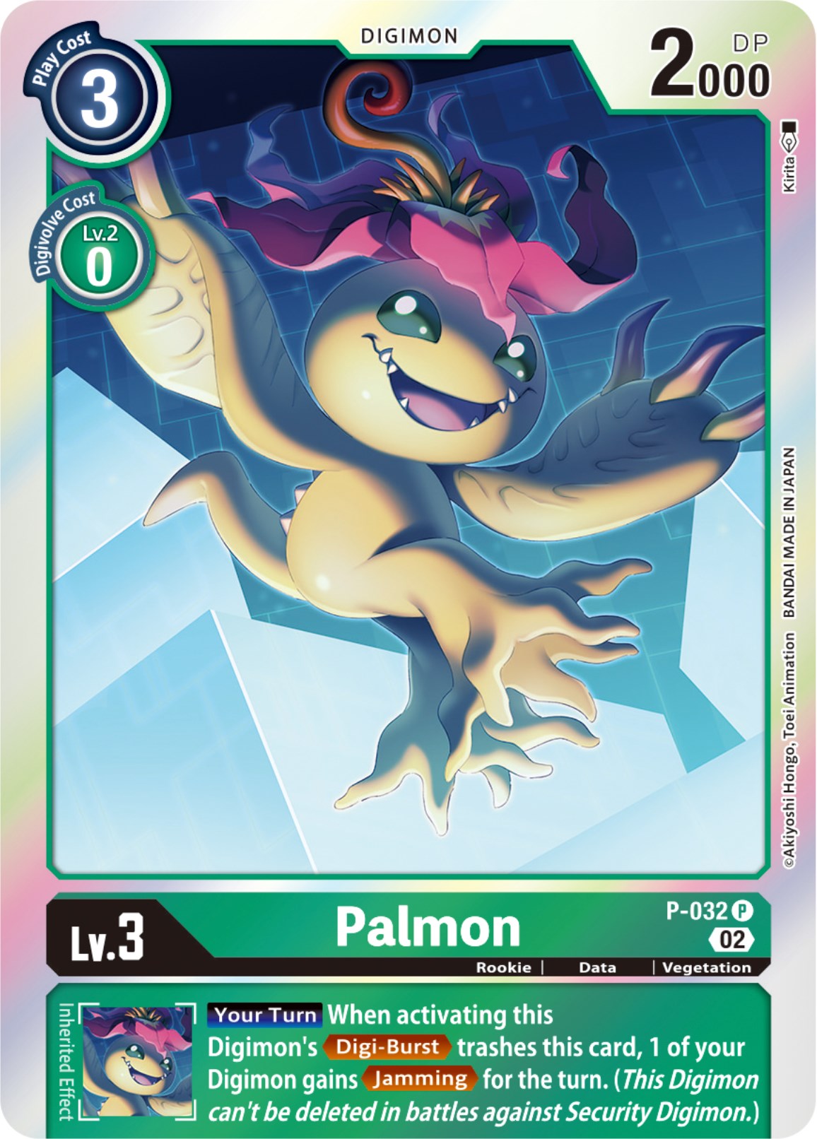 Palmon [P-032] [Resurgence Booster] | Card Merchant Takapuna