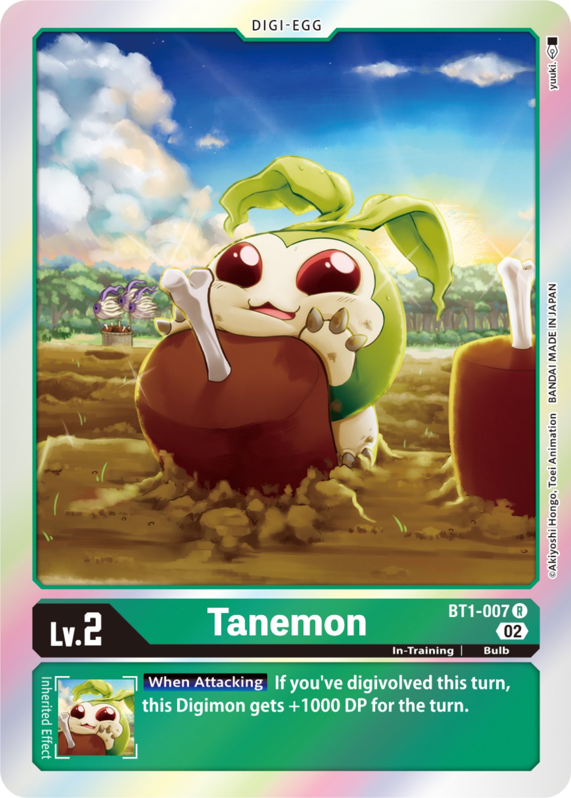 Tanemon [BT1-007] [Resurgence Booster] | Card Merchant Takapuna