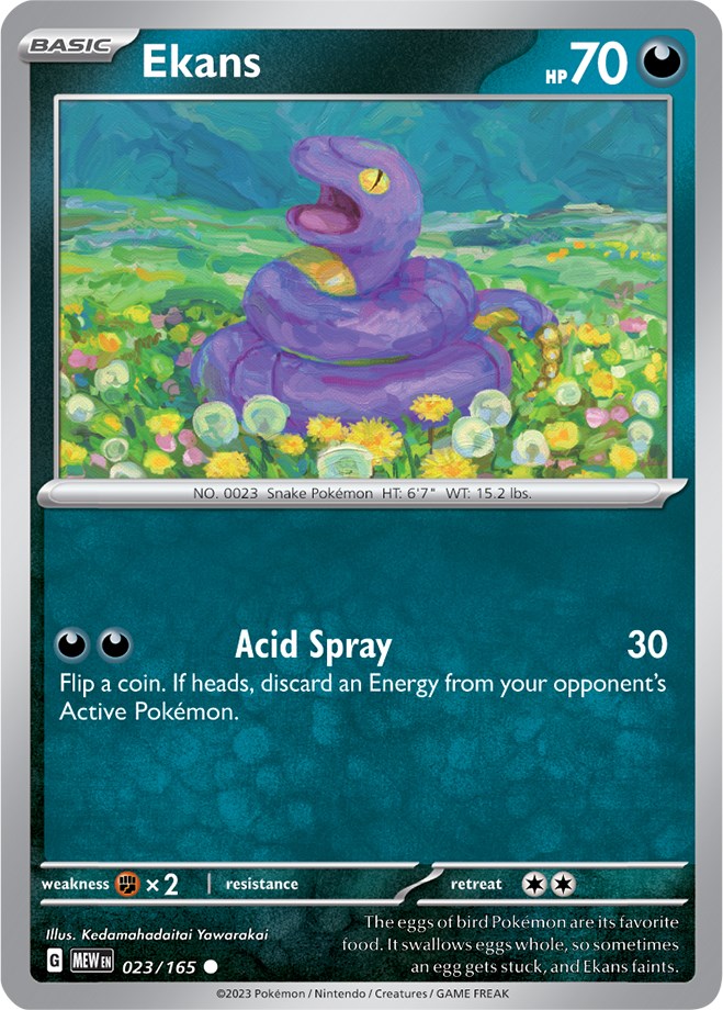 Ekans (023/165) [Scarlet & Violet 151] | Card Merchant Takapuna