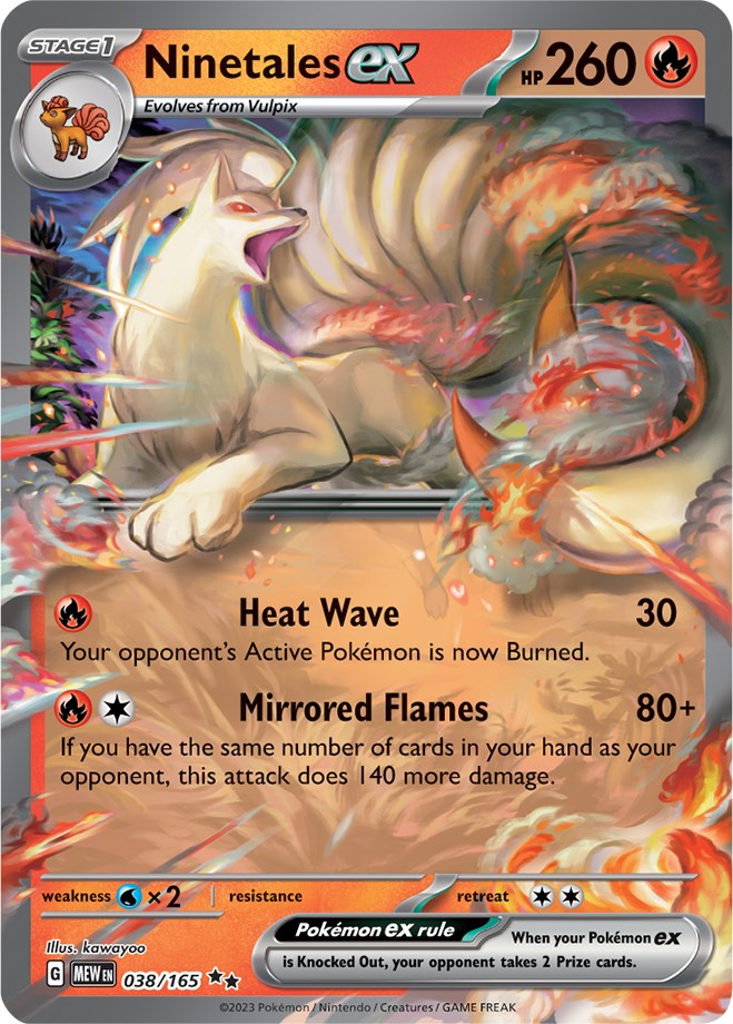 Ninetales ex (038/165) [Scarlet & Violet 151] | Card Merchant Takapuna