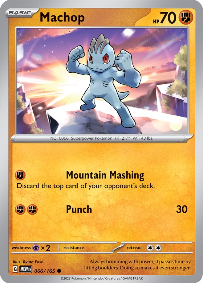 Machop (066/165) [Scarlet & Violet 151] | Card Merchant Takapuna