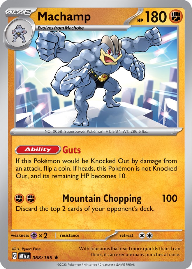 Machamp (068/165) [Scarlet & Violet: 151] | Card Merchant Takapuna