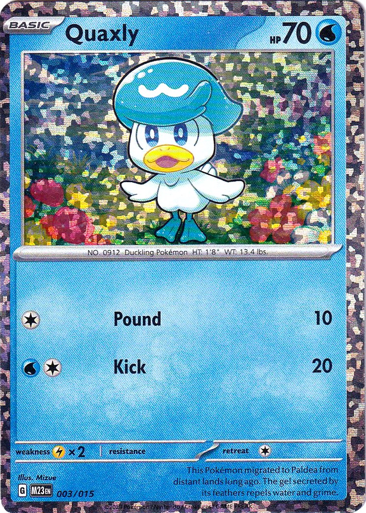 Quaxly (003/015) [McDonald's Promos: 2023 Collection] | Card Merchant Takapuna