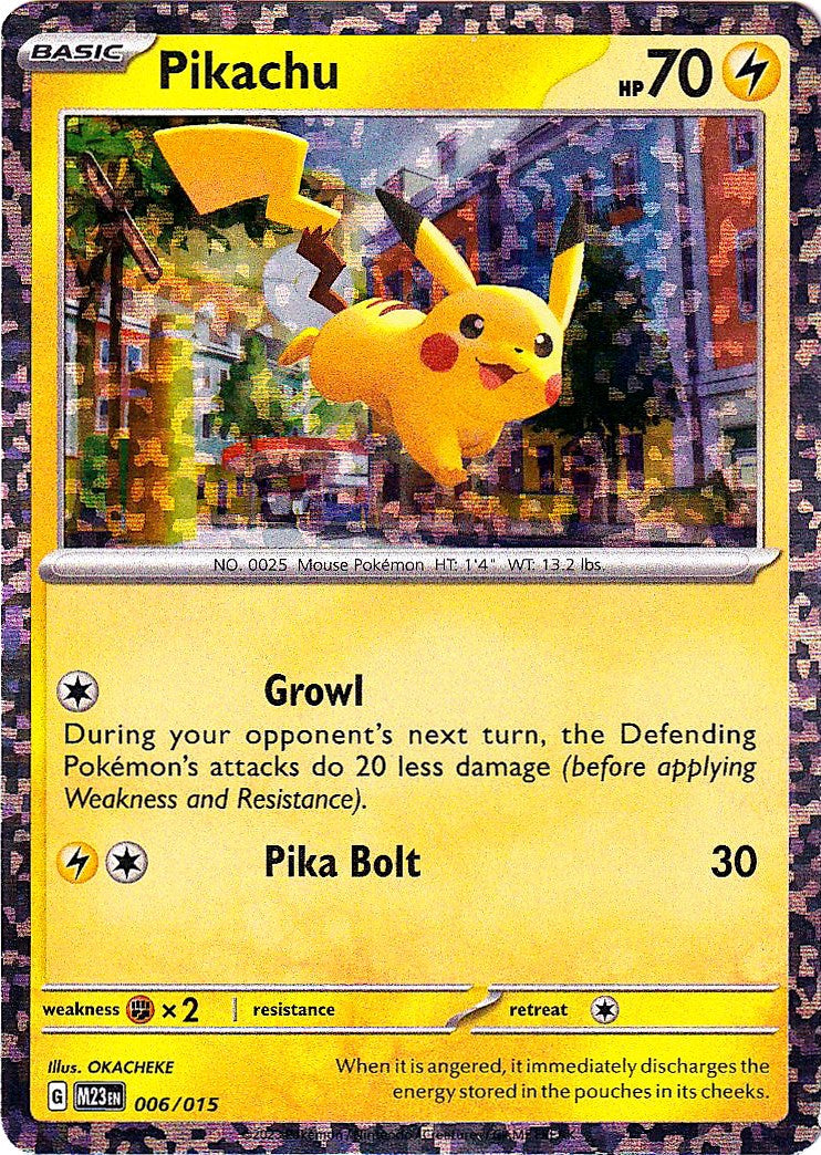 Pikachu (006/015) [McDonald's Promos: 2023 Collection] | Card Merchant Takapuna