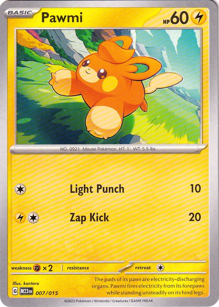 Pawmi (007/015) [McDonald's Promos: 2023 Collection] | Card Merchant Takapuna