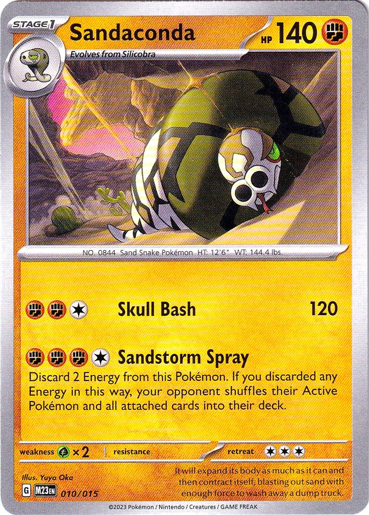 Sandaconda (010/015) [McDonald's Promos: 2023 Collection] | Card Merchant Takapuna