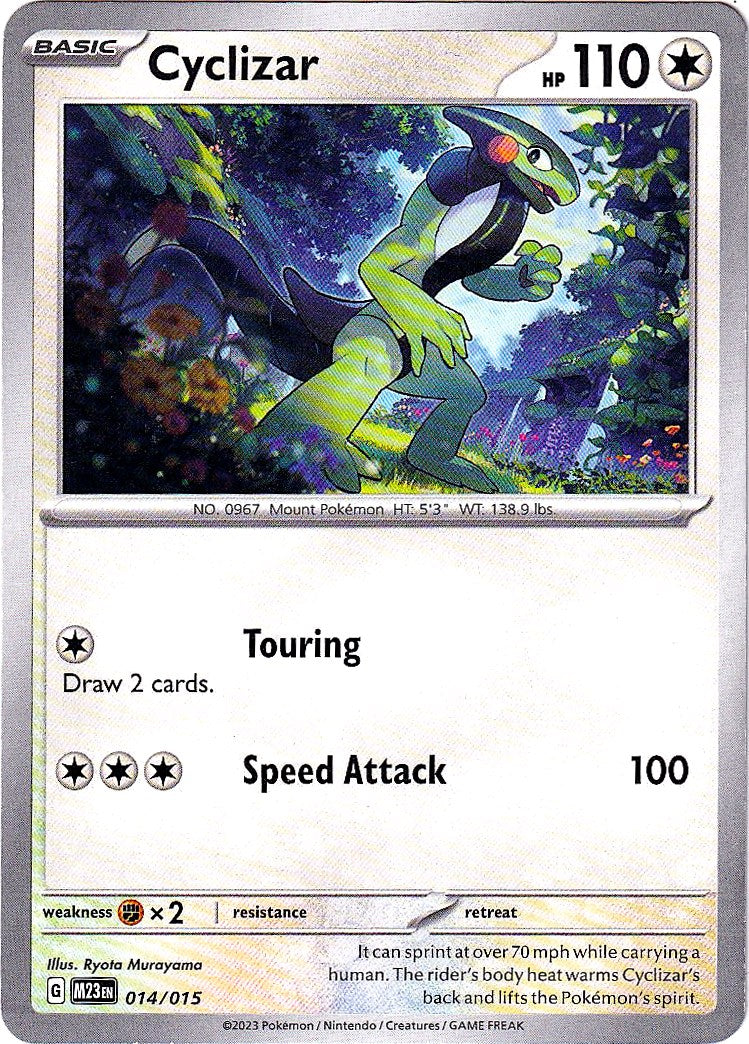 Cyclizar (014/015) [McDonald's Promos: 2023 Collection] | Card Merchant Takapuna