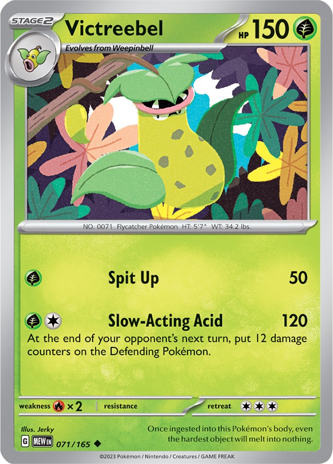 Victreebel (071/165) [Scarlet & Violet 151] | Card Merchant Takapuna