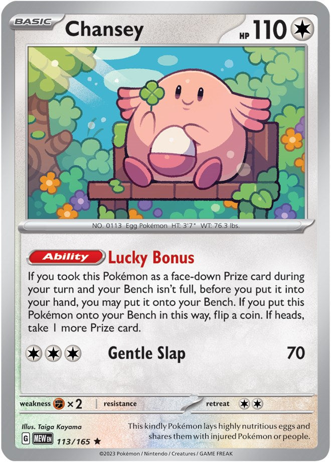 Chansey (113/165) [Scarlet & Violet 151] | Card Merchant Takapuna