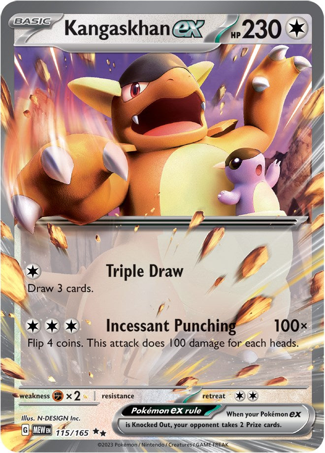 Kangaskhan ex (115/165) [Scarlet & Violet 151] | Card Merchant Takapuna