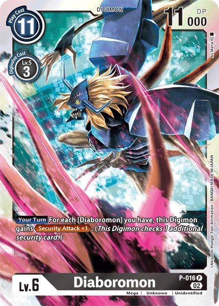 Diaboromon [P-016] (Resurgence Booster Reprint) [Resurgence Booster] | Card Merchant Takapuna