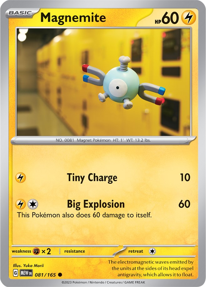 Magnemite (081/165) [Scarlet & Violet: 151] | Card Merchant Takapuna