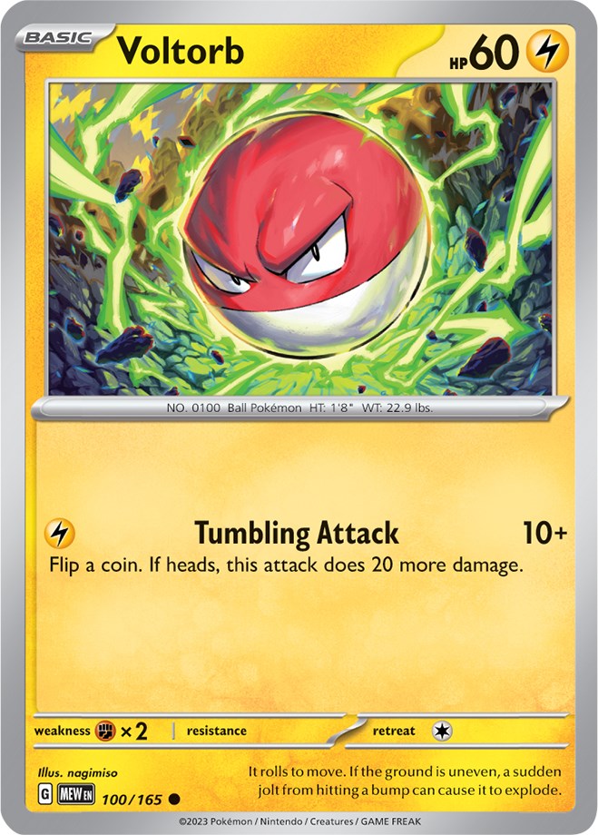 Voltorb (100/165) [Scarlet & Violet 151] | Card Merchant Takapuna