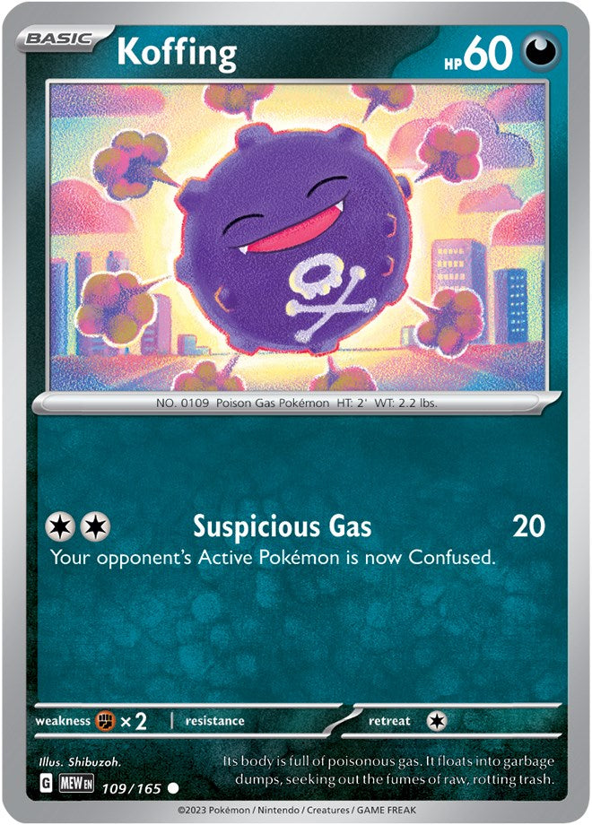 Koffing (109/165) [Scarlet & Violet 151] | Card Merchant Takapuna