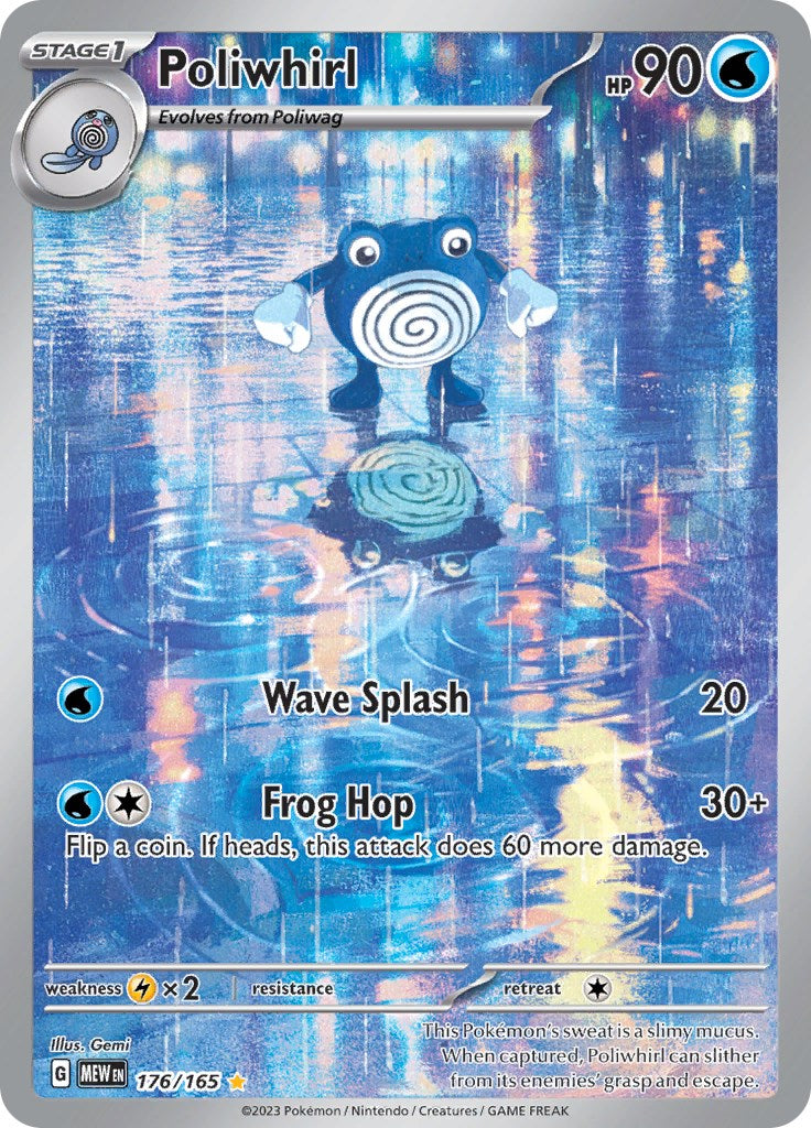 Poliwhirl (176/165) [Scarlet & Violet 151] | Card Merchant Takapuna