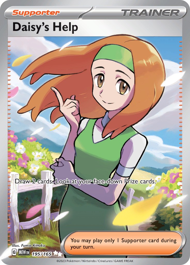 Daisy's Help (195/165) [Scarlet & Violet 151] | Card Merchant Takapuna