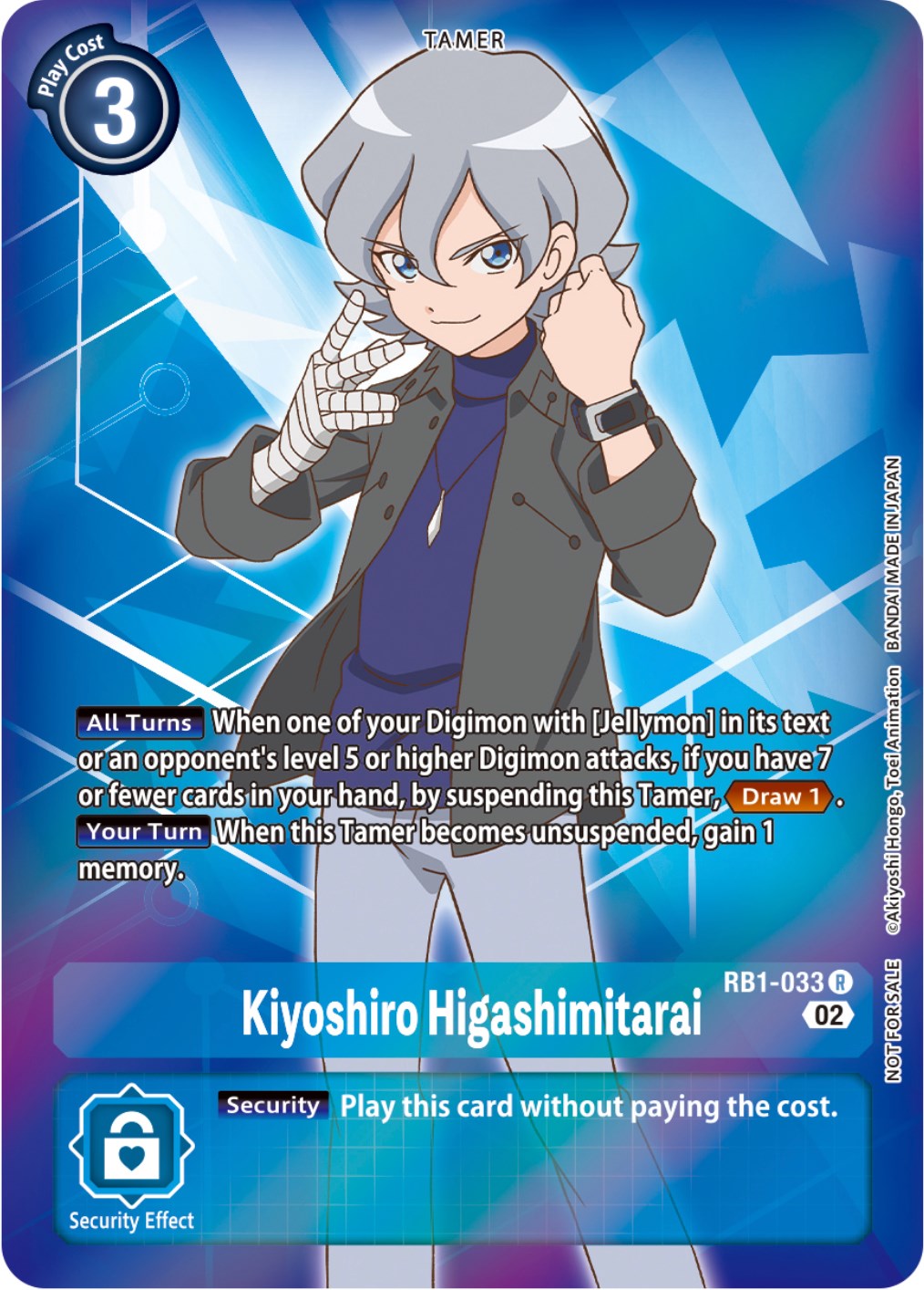 Kiyoshiro Higashimitarai [RB1-033] (Box Topper) [Resurgence Booster] | Card Merchant Takapuna