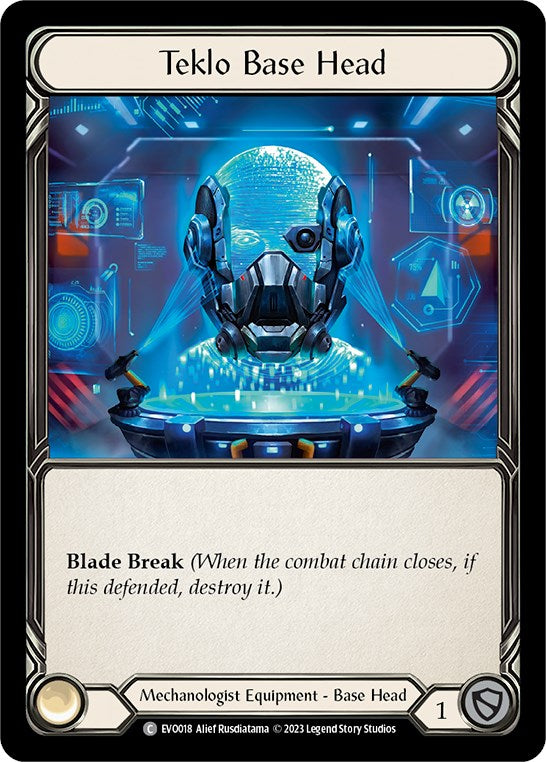 Teklo Base Head [EVO018] (Bright Lights) | Card Merchant Takapuna