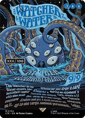 The Watcher in the Water (Borderless Poster) (Serialized) [The Lord of the Rings: Tales of Middle-Earth] | Card Merchant Takapuna