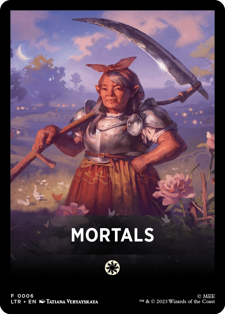 Mortals Theme Card [The Lord of the Rings: Tales of Middle-Earth] | Card Merchant Takapuna