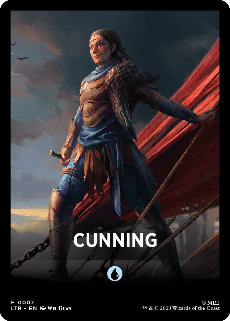 Cunning Theme Card [The Lord of the Rings: Tales of Middle-Earth] | Card Merchant Takapuna