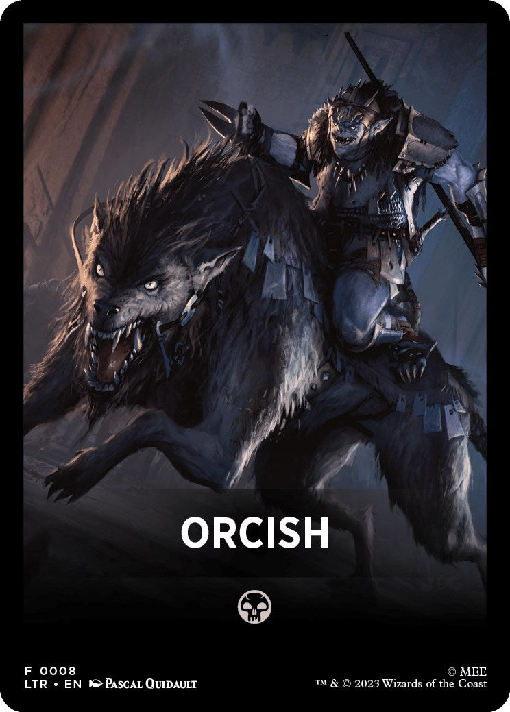 Orcish Theme Card [The Lord of the Rings: Tales of Middle-Earth] | Card Merchant Takapuna