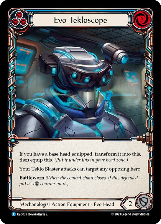 Evo Tekloscope [EVO038] (Bright Lights)  Cold Foil | Card Merchant Takapuna