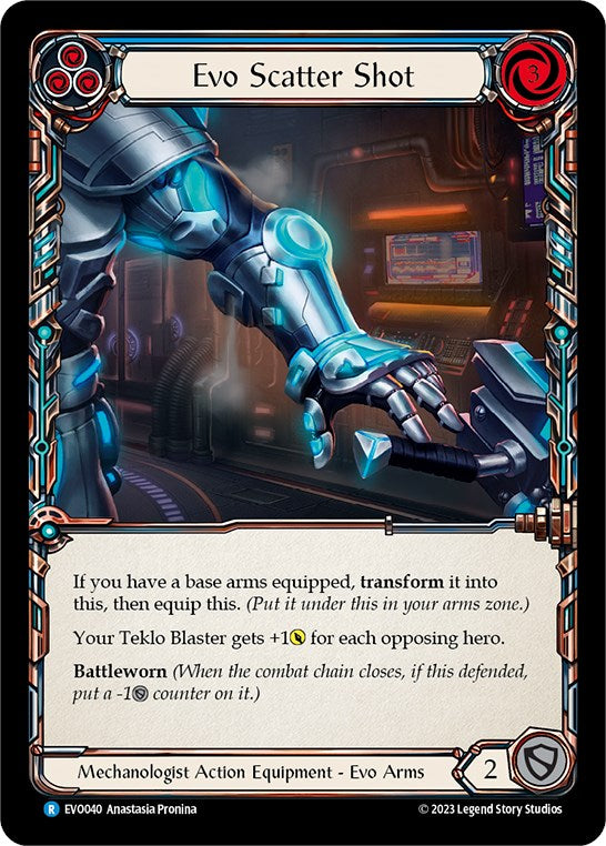 Evo Scatter Shot [EVO040] (Bright Lights)  Cold Foil | Card Merchant Takapuna