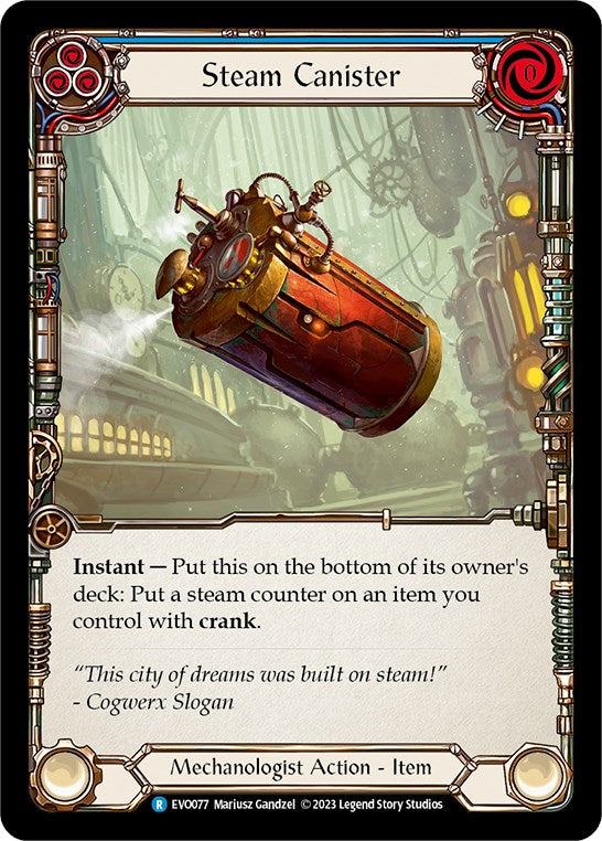 Steam Canister [EVO077] (Bright Lights) | Card Merchant Takapuna