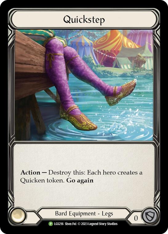 Quickstep [LGS216] (Promo)  Rainbow Foil | Card Merchant Takapuna