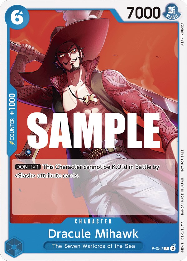 Dracule Mihawk (Sealed Battle Kit Vol. 1) [One Piece Promotion Cards] | Card Merchant Takapuna