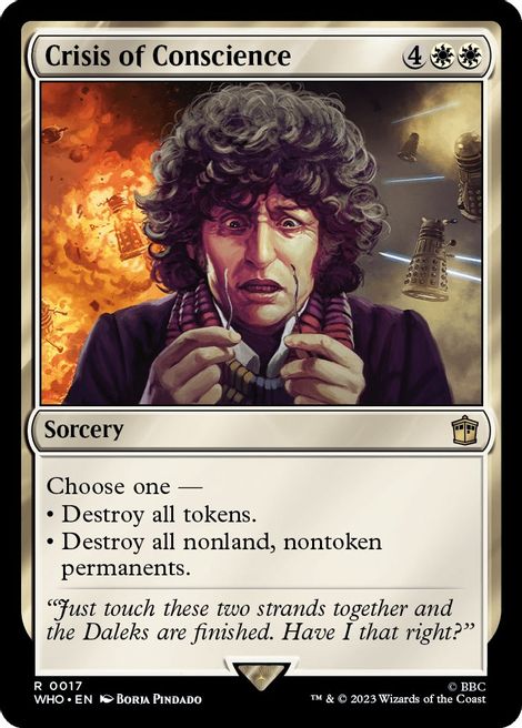 Crisis of Conscience [Doctor Who] | Card Merchant Takapuna