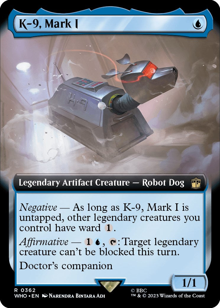 K-9, Mark I (Extended Art) [Doctor Who] | Card Merchant Takapuna