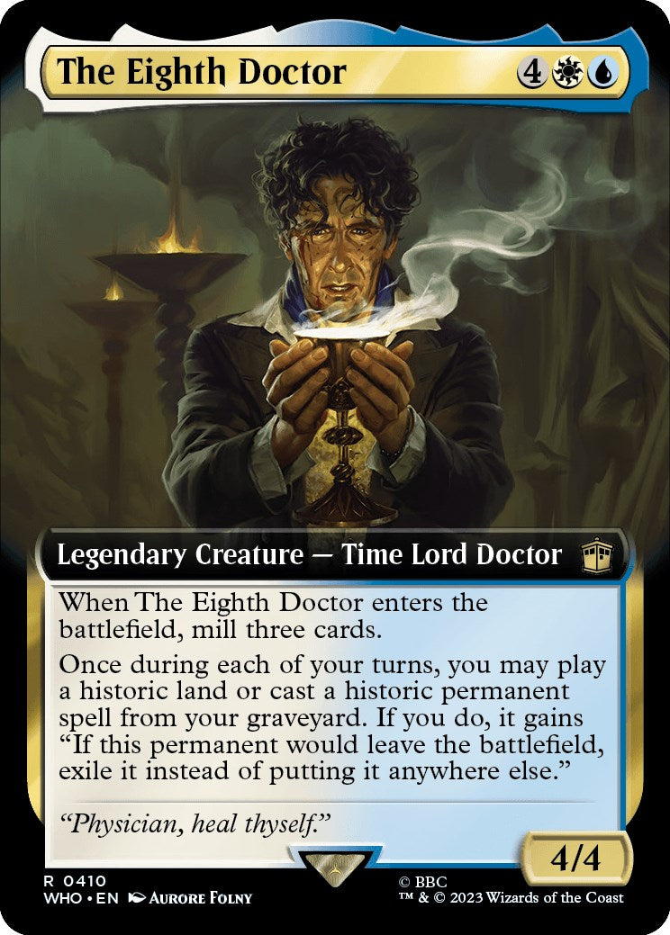 The Eighth Doctor (Extended Art) [Doctor Who] | Card Merchant Takapuna