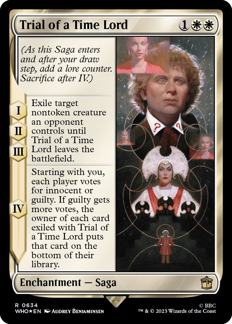 Trial of a Time Lord (Surge Foil) [Doctor Who] | Card Merchant Takapuna