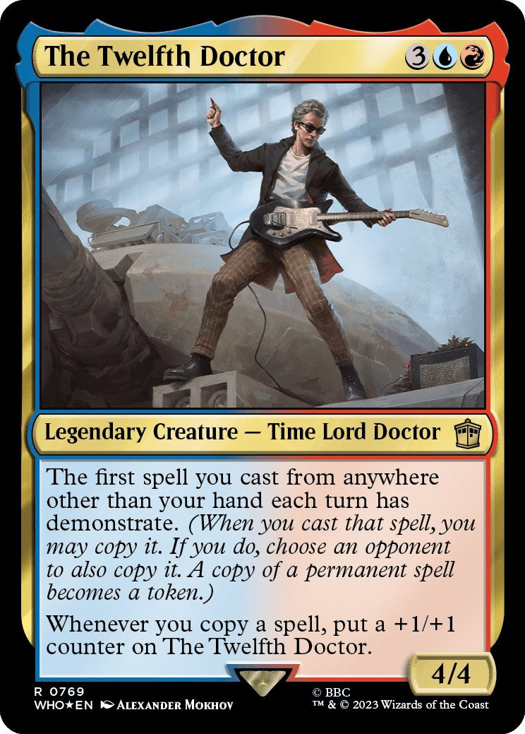 The Twelfth Doctor (Surge Foil) [Doctor Who] | Card Merchant Takapuna