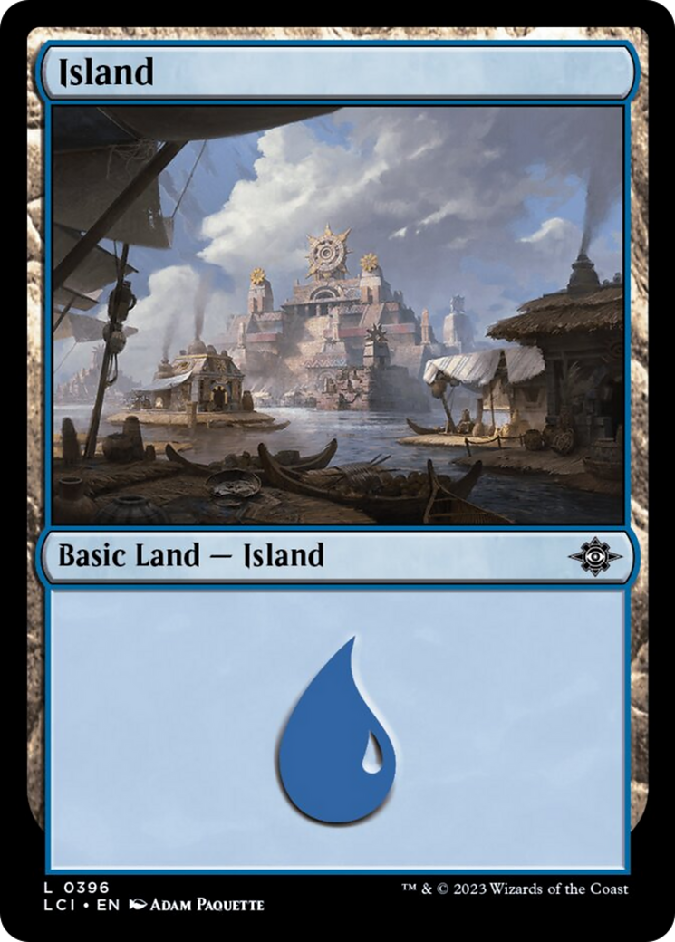 Island (0396) [The Lost Caverns of Ixalan] | Card Merchant Takapuna