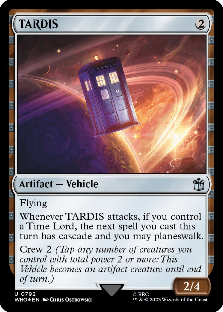 TARDIS (Surge Foil) [Doctor Who] | Card Merchant Takapuna