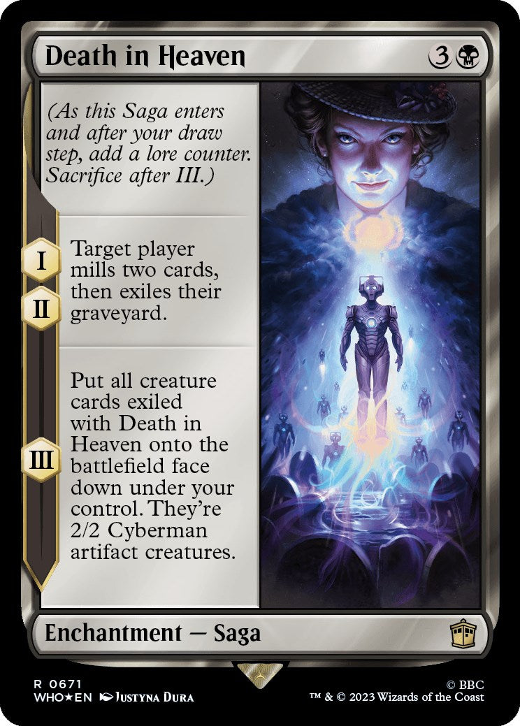 Death in Heaven (Surge Foil) [Doctor Who] | Card Merchant Takapuna