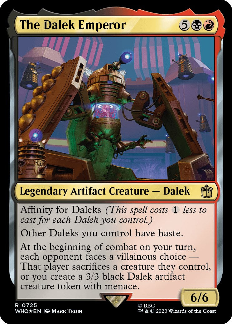 The Dalek Emperor (Surge Foil) [Doctor Who] | Card Merchant Takapuna