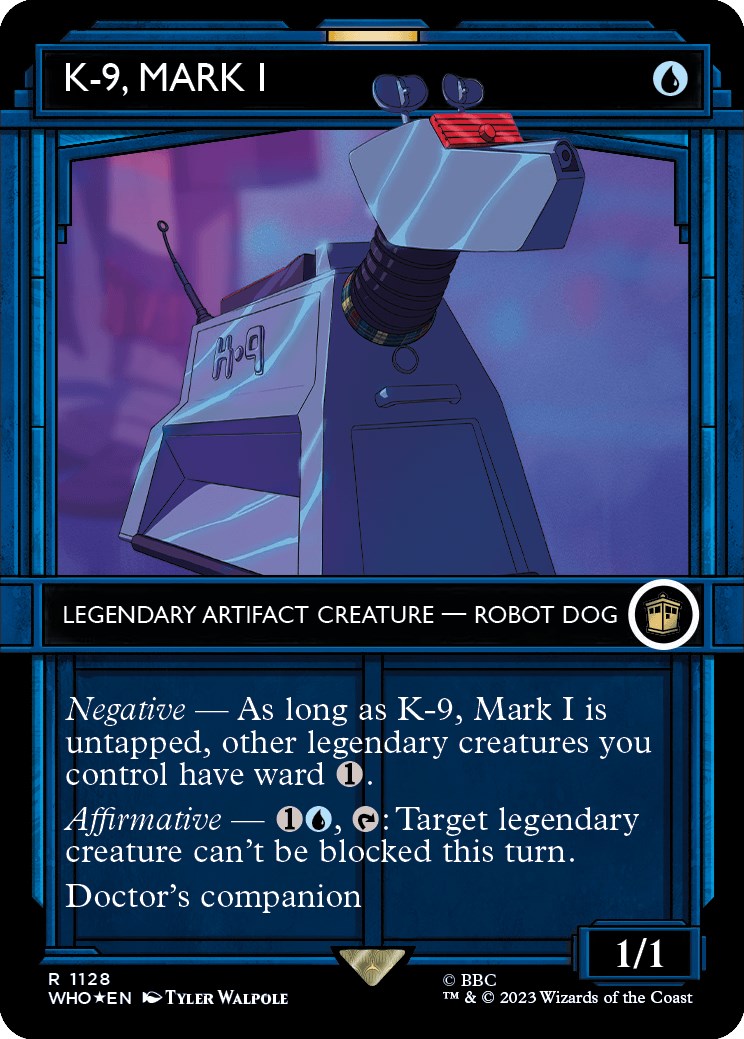 K-9, Mark I (Showcase) (Surge Foil) [Doctor Who] | Card Merchant Takapuna