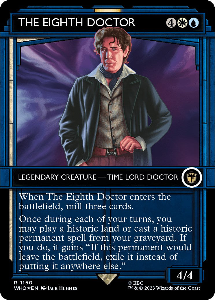 The Eighth Doctor (Showcase) (Surge Foil) [Doctor Who] | Card Merchant Takapuna