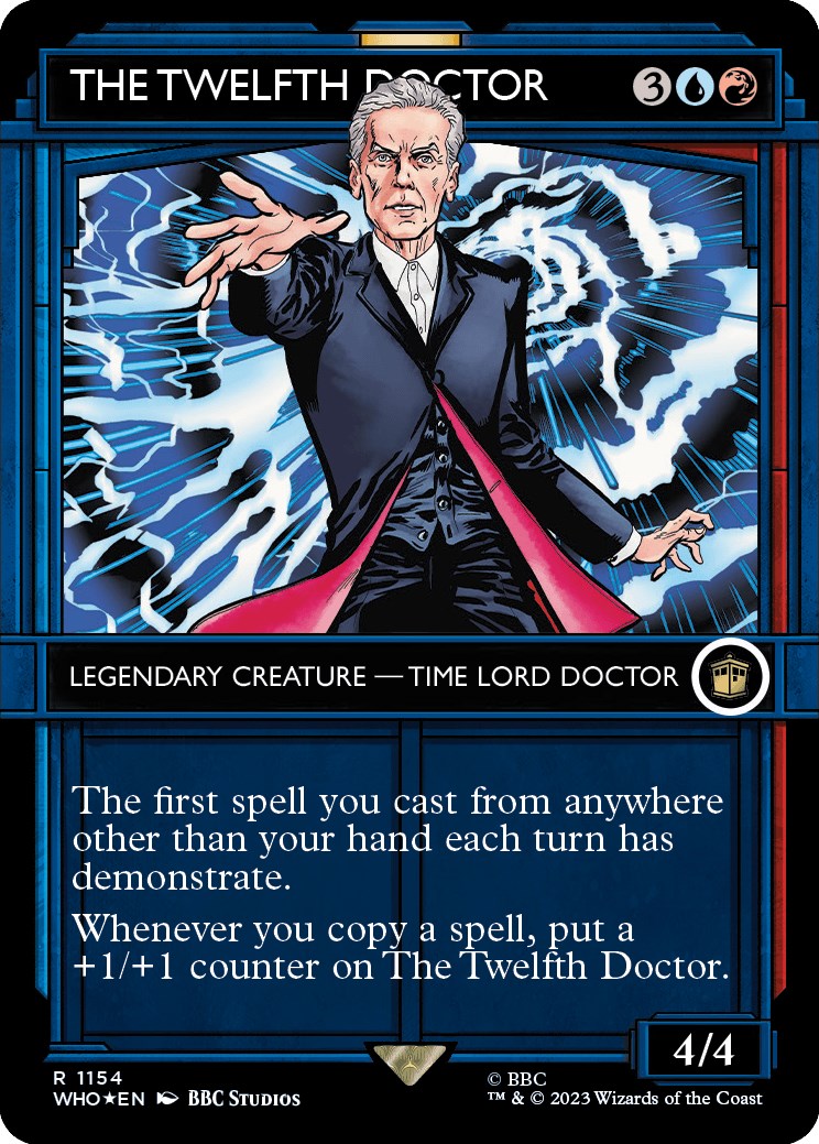 The Twelfth Doctor (Showcase) (Surge Foil) [Doctor Who] | Card Merchant Takapuna